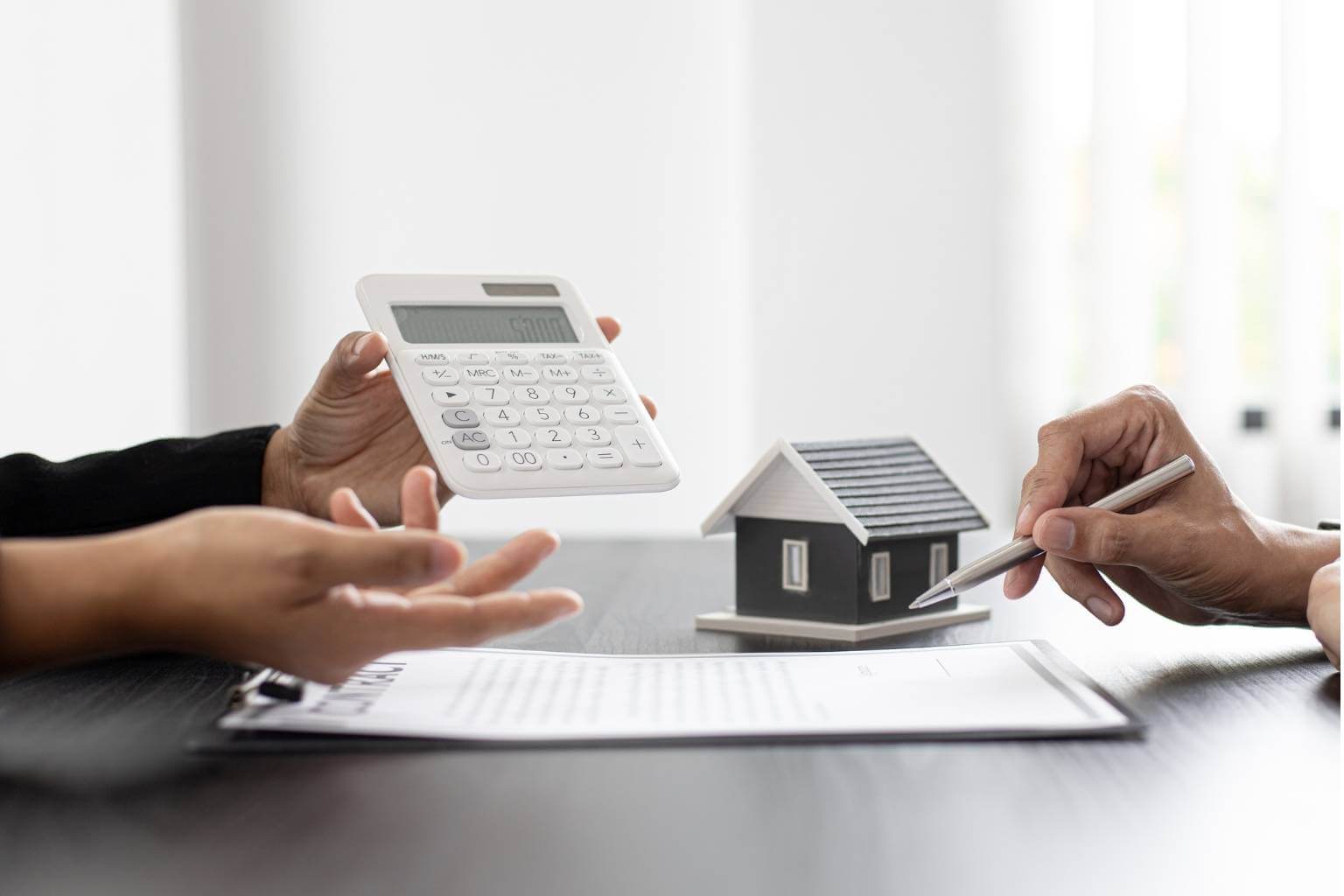 Calculator and house model for appraisal cost