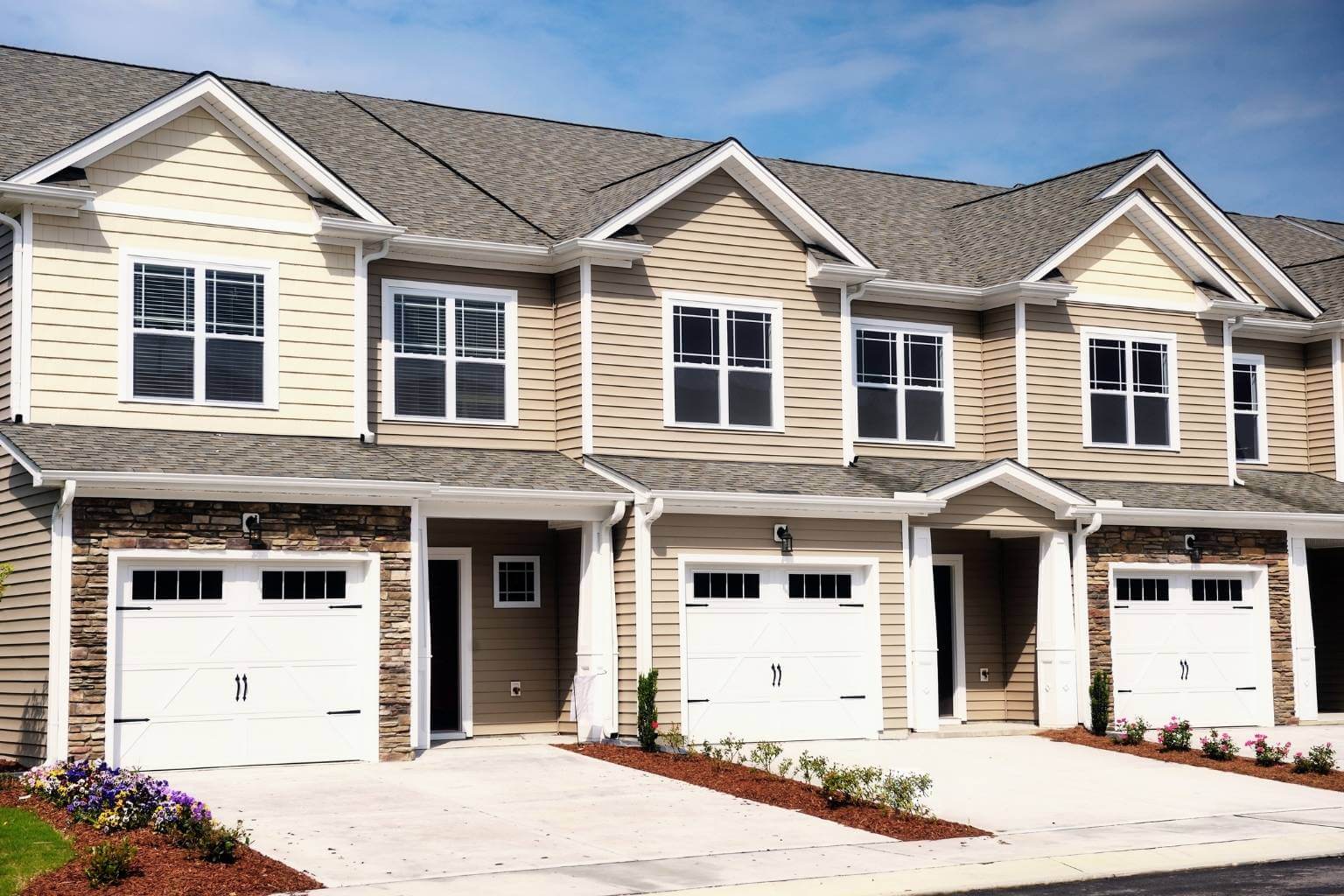 multi family townhouse row