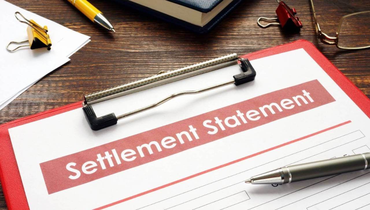 settlement statement document