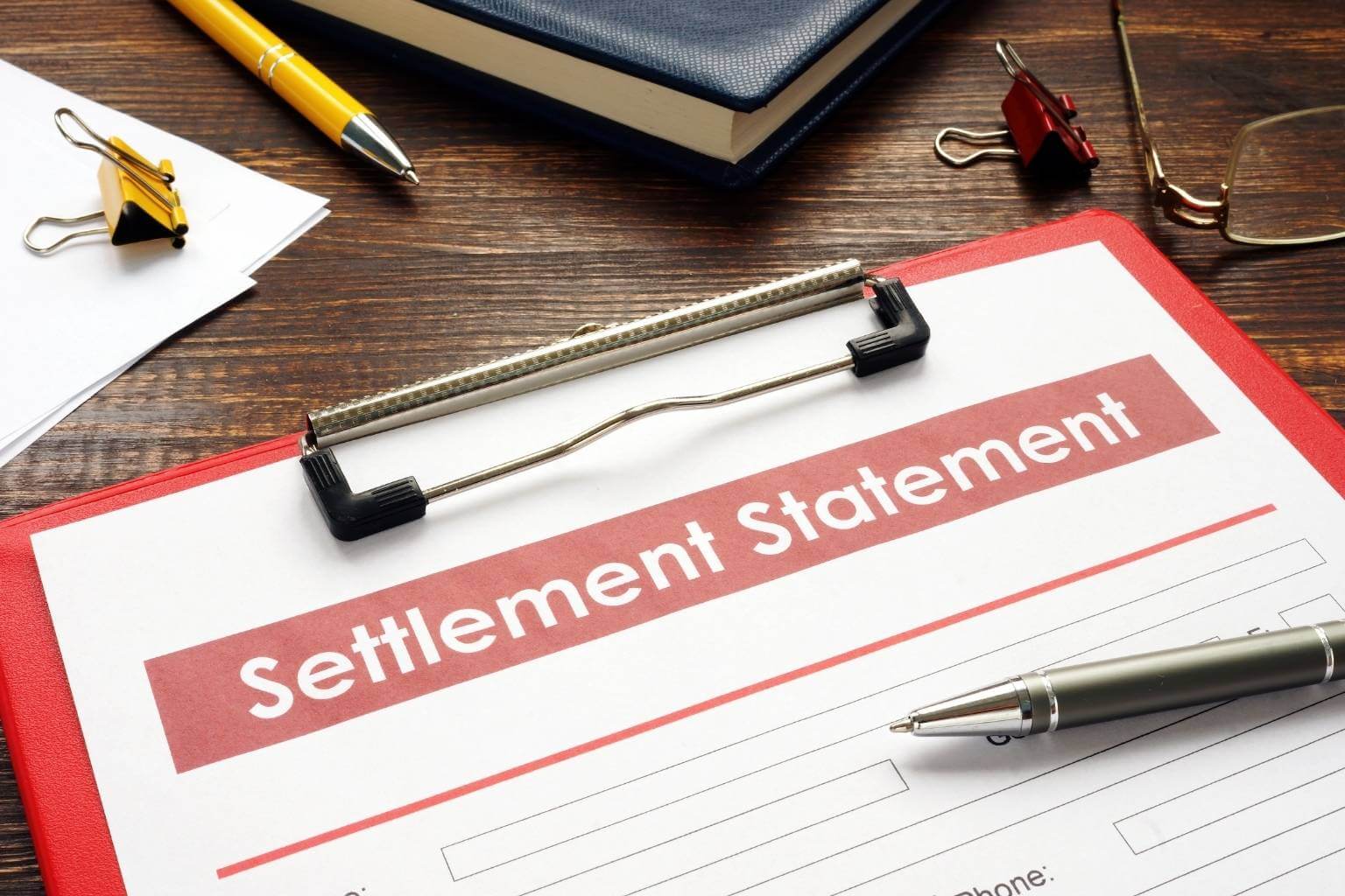 settlement statement document