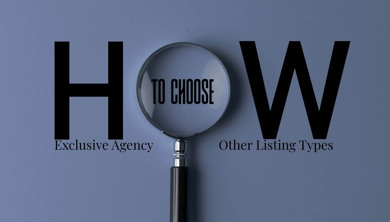 how to choose listing agreement
