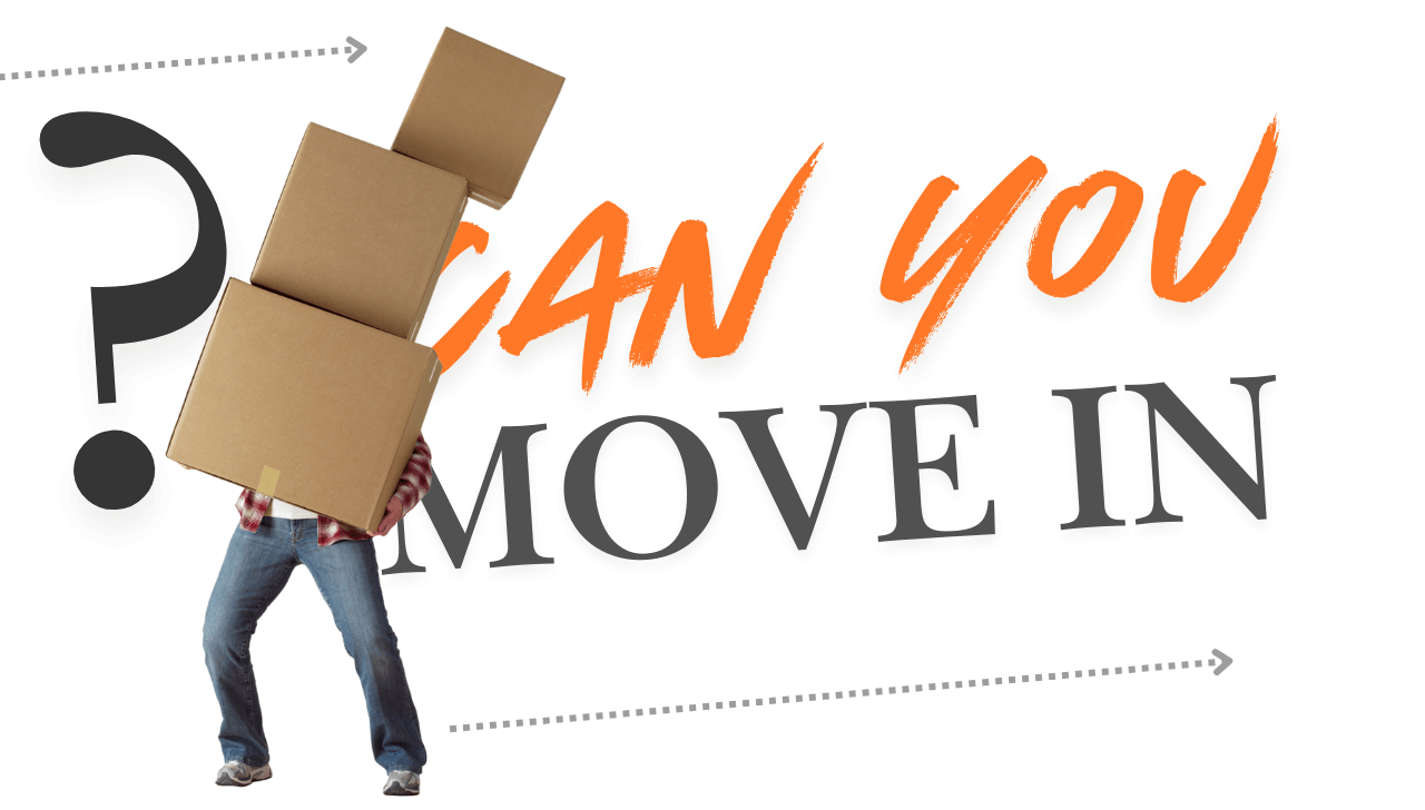 moving boxes on closing day