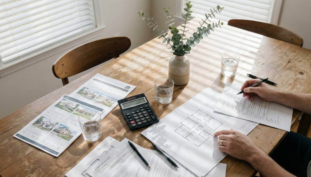 calculating monthly budget for buying a house vs apartment