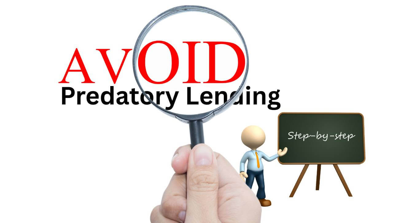how to avoid predatory lending checklist
