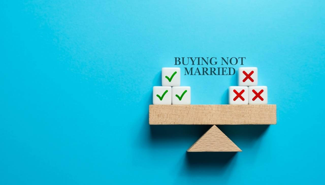 buying a house not married