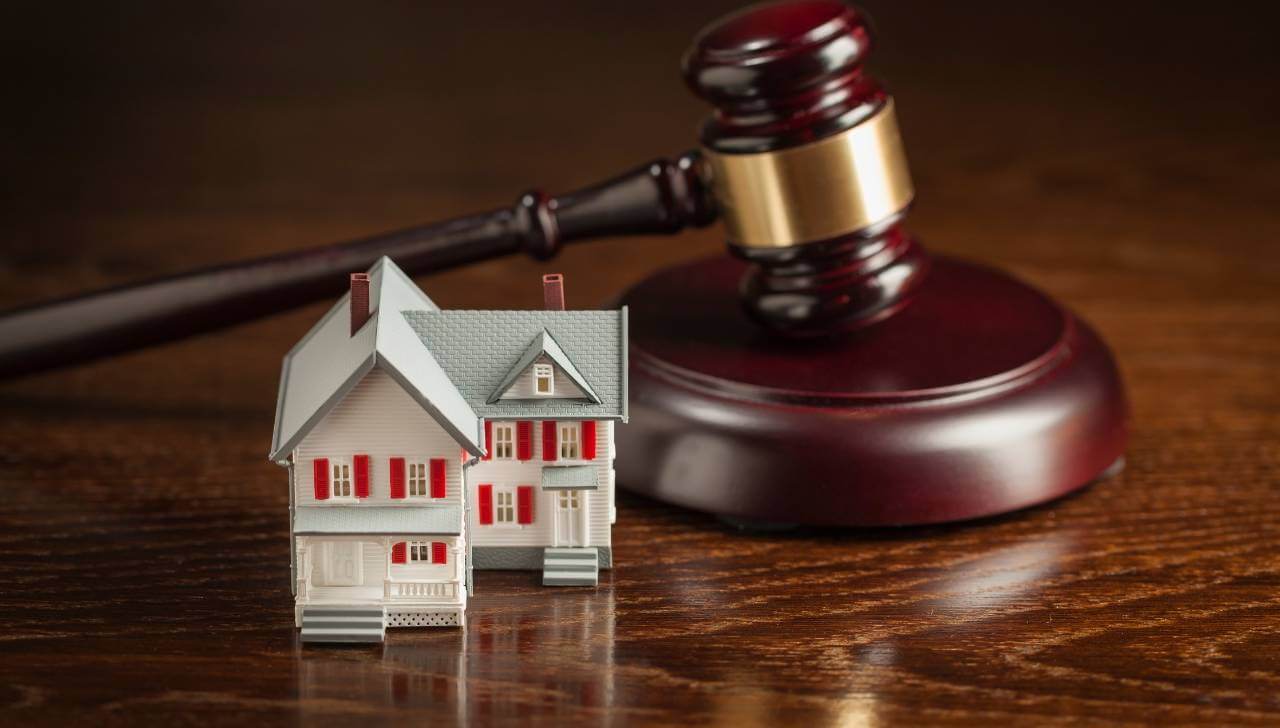 foreclosed home legal process